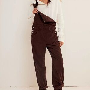 NWT Free People Ziggy Corduroy Overalls